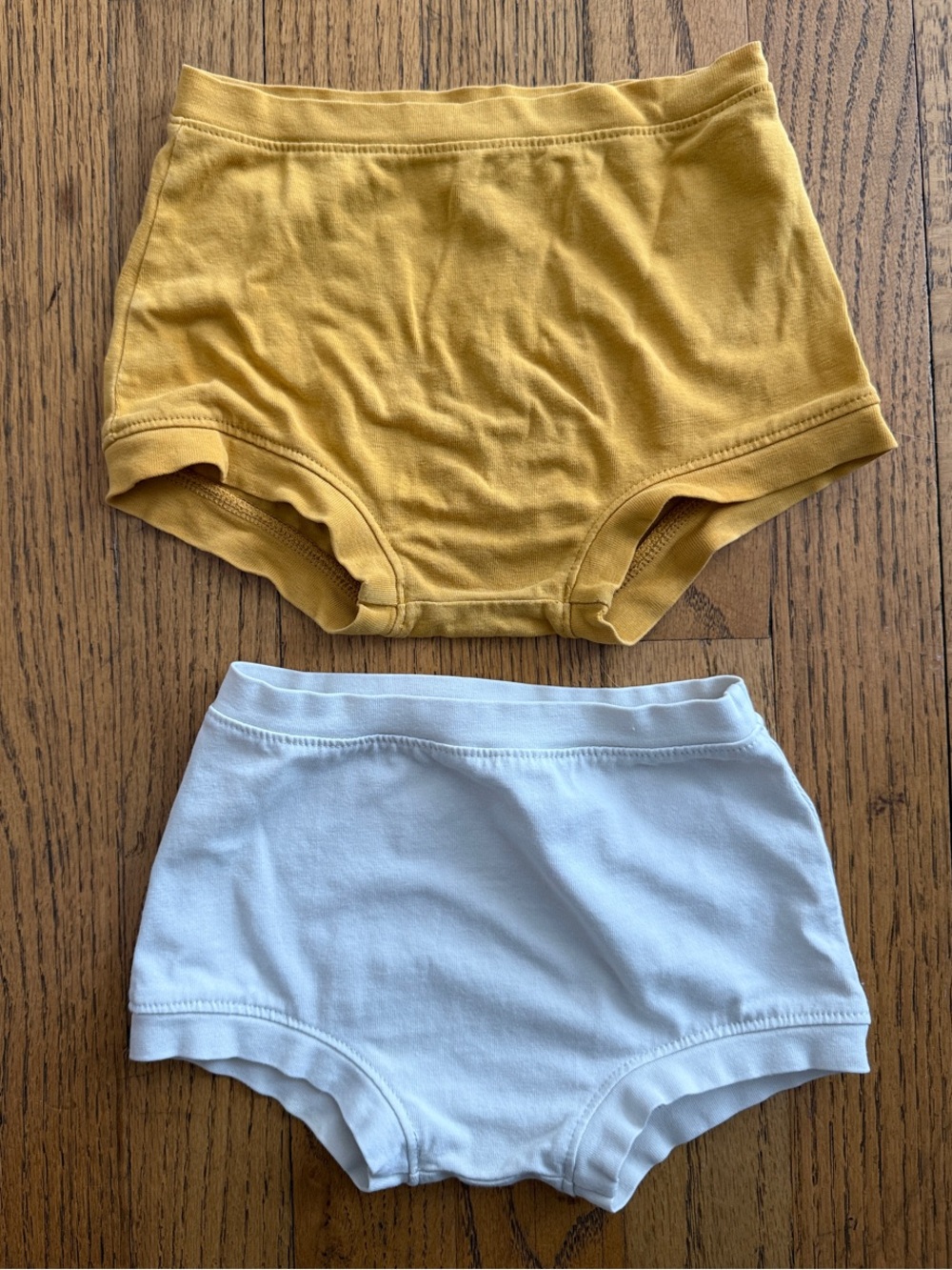ARQ Cotton Bloomers Mustard and Off White